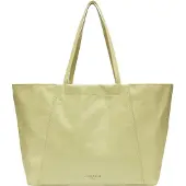 Liebeskind Chudy Paper Touch Crinkle L Shopper geel groen
