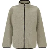 ZigZag - Kid's Root Teddy Fleece Jacket - Fleecevest 128, beige