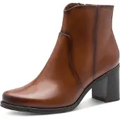 Tamaris Enkellaarsjes cognac