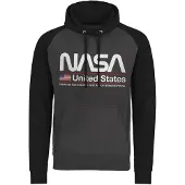 Generique NASA Hoodie/trui -2XL- Old Glory Grijs/Zwart