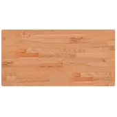 vidaXL Wastafelblad 80x40x2,5 cm massief beukenhout