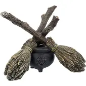 Nemesis Now - Broomstick Kristallen bolhouder - Bruin