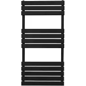 MonsterShop Platte Paneel Handdoekradiator – 1200mm x 600mm – Zwart
