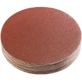 Arebos 30x klitschuurschijven voor langnek schuurmachines- 225 mm - P80-240 Schuurpapir
