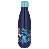 Stor Disney's Stitch drinkfles Nature Leaves – Roestvrij staal – 780 ml – Sluit goed af – Drinkfles voor kinderen – BPA-vrij – Donkerblauw