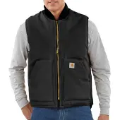 Carhartt Insulated Rib Collar Vest Black - L