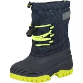 CMP Snowboots 'Ahto' navy / duifblauw / limoen / zwart