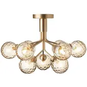 Nuura Apiales 9 Plafondlamp Brushed Brass|Optic Gold