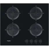 Whirlpool Akt 616/nb Gasglasplaat 60 Cm 4 Branders