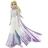 BULLYLAND 13517 – Speelfiguur en verzamelfiguur Elsa uit Frozen 2, ca. 9,5 cm – levensecht en detailrijk vormgegeven – ideaal als taartfiguur en klein cadeautje voor kinderen vanaf 3 jaar.