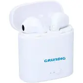 Grundig Draadloze Oordopjes - Bluetooth Koptelefoon - In-Ear Oortjes - 400 mAh - Wit