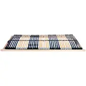 vidaXL Lamelbodem Bruin 80 x 190 cm Massief beukenhout