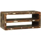 vidaXL TV Kast Multikleur 80 x 32 x 36 cm Massief gerecycled hout