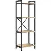 vidaXL Boekenplank 40 x 30 x 119 cm Bewerkt hout Sonoma Eik