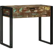 vidaXL Slaapkamer Toilet Tafels Multikleur Massief gerecycled hout