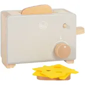 Small Foot - Houten Broodrooster Set Grijs Tasty