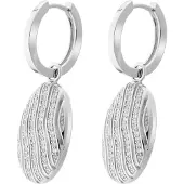 Orphelia Dames 925 Sterling Zilveren Creolen - Zilver ZO-6049