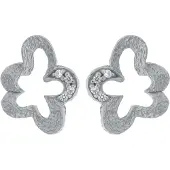 Orphelia 'Malenia' Dames 925 Echt Zilver Stud Oorbellen - Zilver ZO-7077