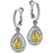 Orphelia 'Ellen' Dames 925 Sterling Zilveren Oorbellen - Zilver ZO-7048