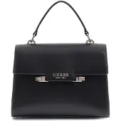 GUESS Schoudertas 'Sac Bandoulière Eco Mietta Sml Socie Black' zwart