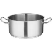 Vogue Kookpan , RVS, 12(h)x28(Ø)cm, 7,5L, ook inductie