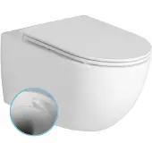 Bruckner Fulda - Hangend toilet, Vortex randloos, wit 201.408.4