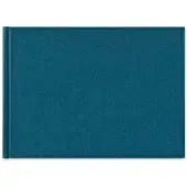 Hama Boekalbum Wrinkled, 24x17 cm, 36 witte pagina's, blauw