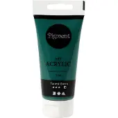 Packlinq Acryl Verf, semi-glanzend, dekkend, donkergroen, 75 ml/ 1 fles