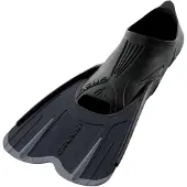 Cressi Agua Short Swimming Fins Zwart,Grijs EU 35-36