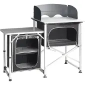 Brunner Snack Square Keuken Kabinet, zwart 2023 Campingkasten
