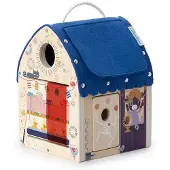 Lilliputiens - Ontdekkingshuis Optische Illusies - Op Elke Zijde Van Dit Prachtig Geïllustreerde Houten Huis Valt Er Heel Wat Te Ontdekken - Geschikt Vanaf 3 Jaar