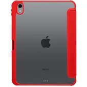 POMOLOGIC BookFold Pencil IPad Air 11 Inch Hoesje Rood