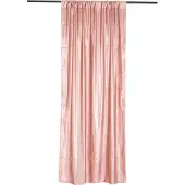 J-Line Gordijn Omkeerbaar Sequin Roze/Champagne