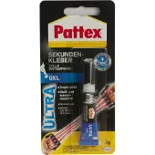 Pattex Secondelijm Permanent Ultra Gel Transparant PSG2C 3 g