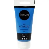 Packlinq Acryl Verf, semi-glanzend, dekkend, primair blauw, 75 ml/ 1 fles