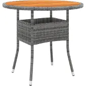 vidaXL Cosmeticakast 80x40x75 cm bewerkt hout zwart