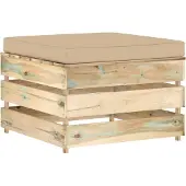 vidaXL Salontafel 102x50x36 cm bewerkt hout wit