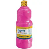 Giotto Schoolverf Kant-en-Klaar Magenta 1L - Makkelijk Afwasbaar