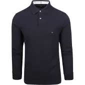 Tommy Hilfiger Shirt '1985 Regular Long Sleeve' nachtblauw / rood / wit