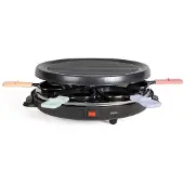 Livoo Racletteapparaat voor 6 personen - LIVOO - DOC207P - 800W - 6 personen - Uitneembare grilldeur -...