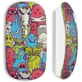 MANIACASE Draadloze Muis Little multicolor monsters