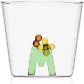 Ichendorf Greenwood Bloom Alphabet glas letter M