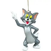 Warner bros Kerst Ornament Tom & Jerry Tom Grijs 6 X 4 X 10 Cm