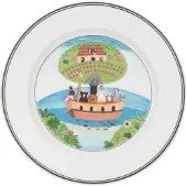 Villeroy & Boch Design Naif Salladstallrik Noah's Ark 21 Cm - Kleine borden Porselein White - 1023372643