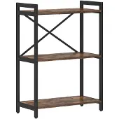vidaXL Boekenplank 60 x 30 x 85 cm Bewerkt hout Rook Eiken