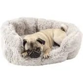 Jack & Vanilla Huisdierenmand Shell L 55x42 cm schelpgrijs