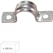 WOLFPACK Metallic 2 16mm Silver Gegalvaniseerde Nietjes