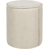 Beliani SEDONA - Poef - Beige - Linnen
