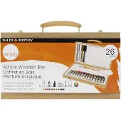 Daler Rowney Acrylverf Set in Houten Kist - Compleet voor Kunstenaars