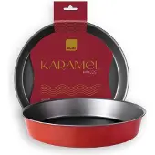 Ibili Hoge Karamelvorm 28 Cm Rood